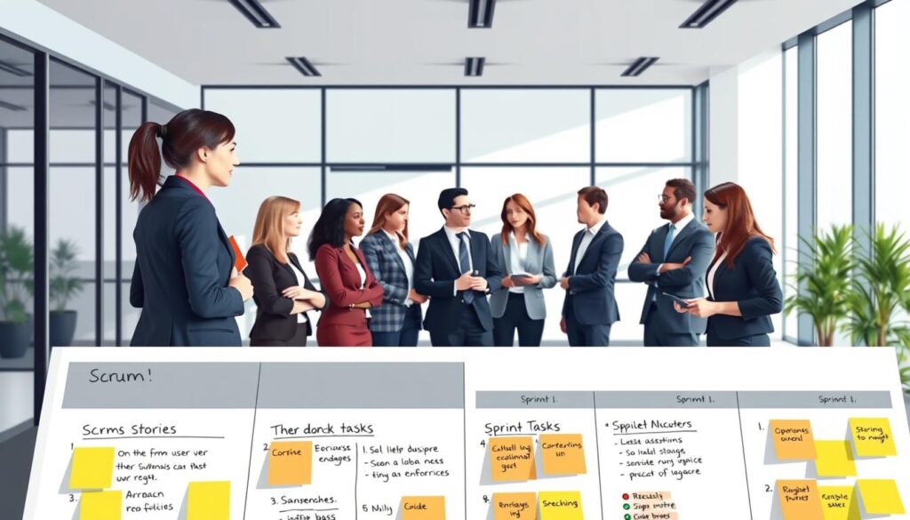 Scrum Framework Illustration